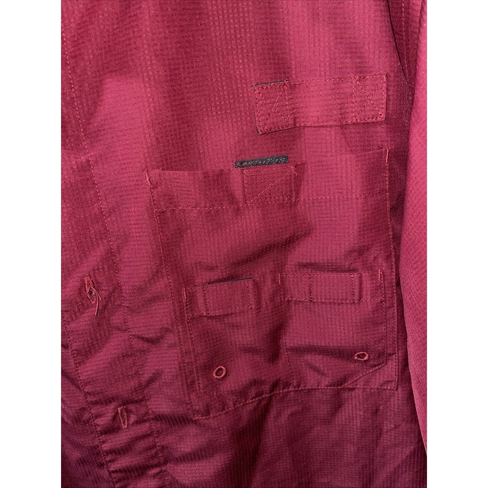 Razorbacks Pro Edge Vented Shirt Med Pockets Embroidered - Picture 4 of 7